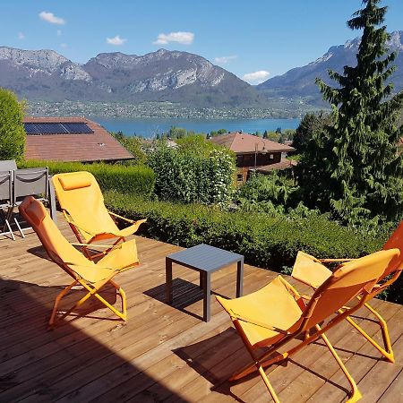 Appartement Semnoz - Vue Lac Sévrier Exteriér fotografie