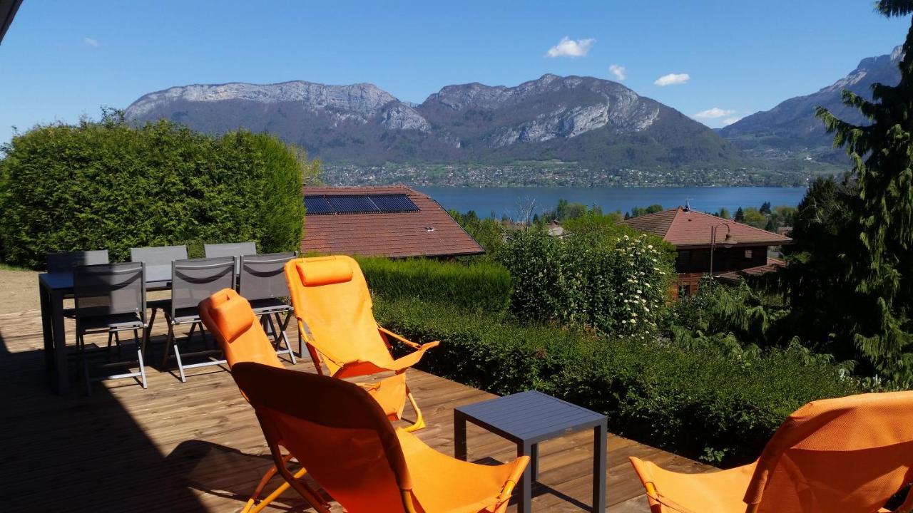 Appartement Semnoz - Vue Lac Sévrier Exteriér fotografie