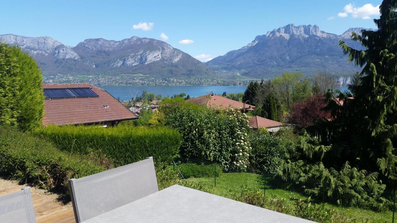 Appartement Semnoz - Vue Lac Sévrier Exteriér fotografie